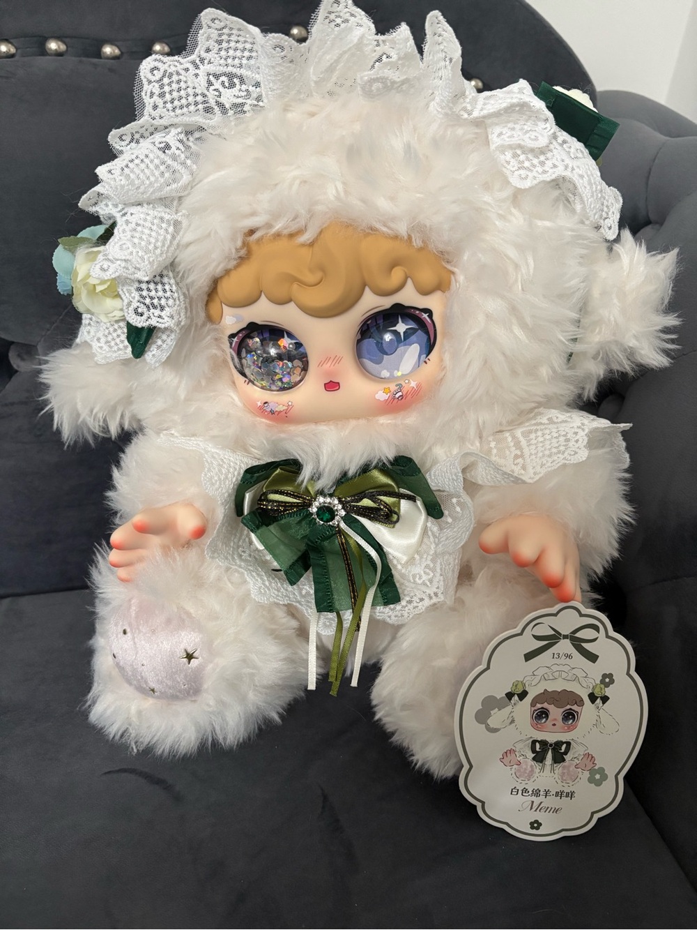 Cocowinnie Nanono 800% Moonlight Tea Party ~ Sheep Meme Liquid Eyes